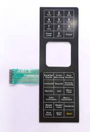 MWO25CG Microwave Oven Membrane Keypad